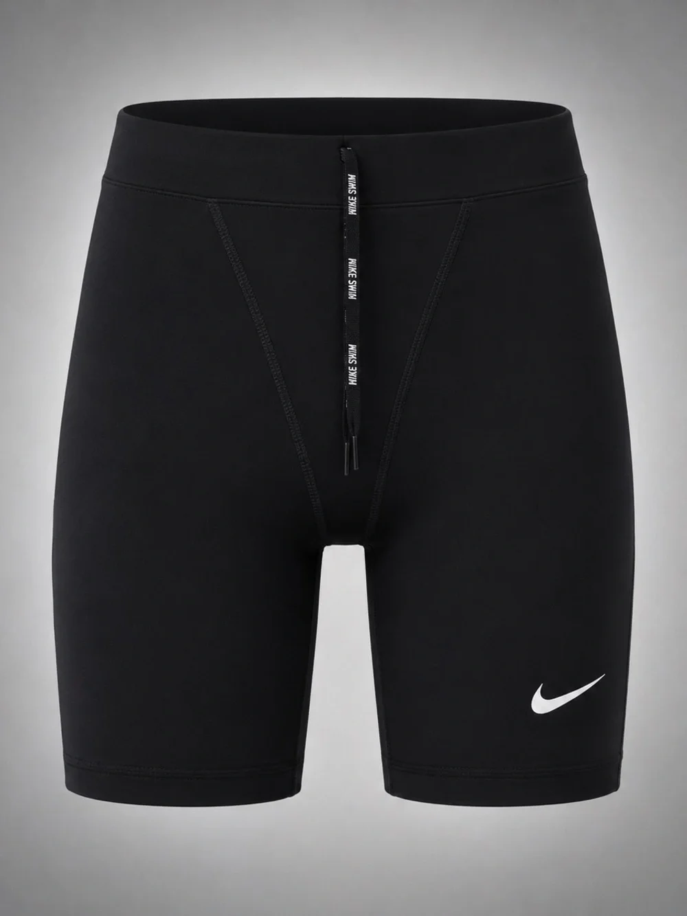 Nike HydraStrong Youth Swim Jammers Black Size 24 NWT Drawstring Swim Shorts